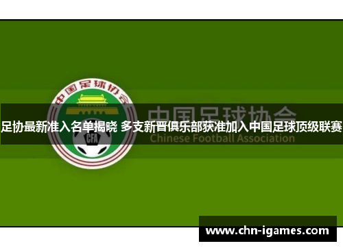 足协最新准入名单揭晓 多支新晋俱乐部获准加入中国足球顶级联赛